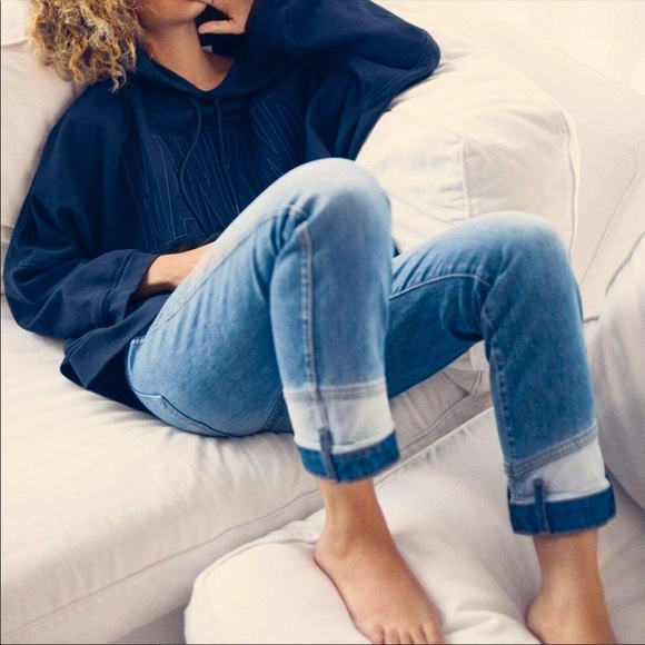 7 for all Mankind size 30 Edie waist hem jean - Picture 2 of 16